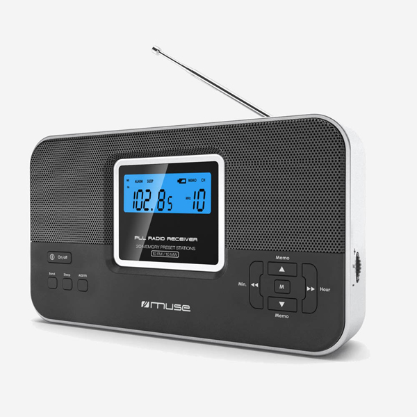 Radio sintona PLL MW/FM/SW M087R