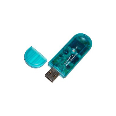 Adaptador WIFI inalmbrico USB 2.0 de 54Mbps 802.11-b/g