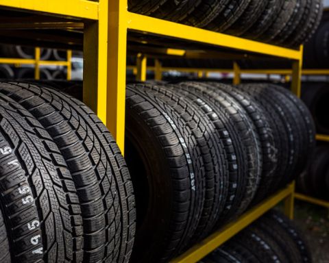 49271879 - tires for sale at a tire store